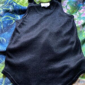 Cache Elegant Black Knit Top